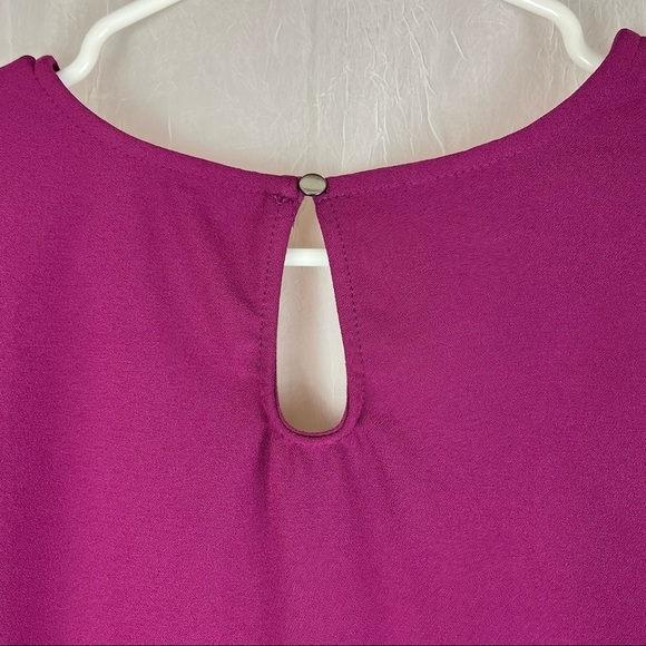 Attention brand shift dress with flounce sleeves - Picture 6 of 10